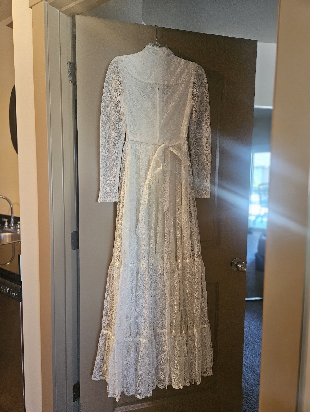 Vintage Gunne Sax Maxi Wedding Dress - Picture 5 of 10